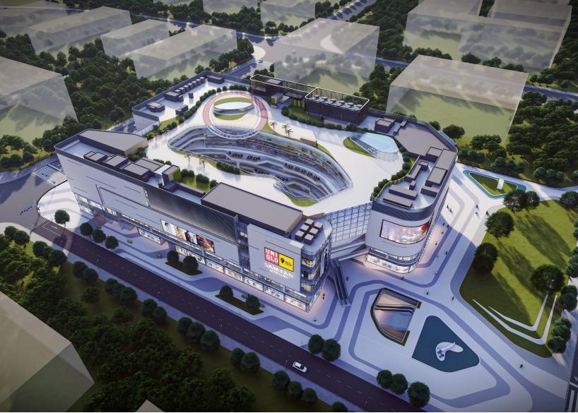 廣州從化鳳凰新天地商業(yè)樓ETFE+PTFE膜結(jié)構(gòu)項目