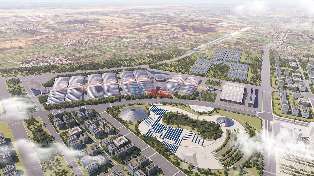 火力全開|中原國(guó)際會(huì)展中心二期標(biāo)準(zhǔn)展廳建設(shè)的速度與智慧