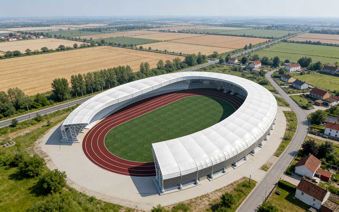 喜報！浙江萬豪集團(tuán)中標(biāo)馬里巴馬科體育場，以鋼膜匠心筑就西非體育新地標(biāo)