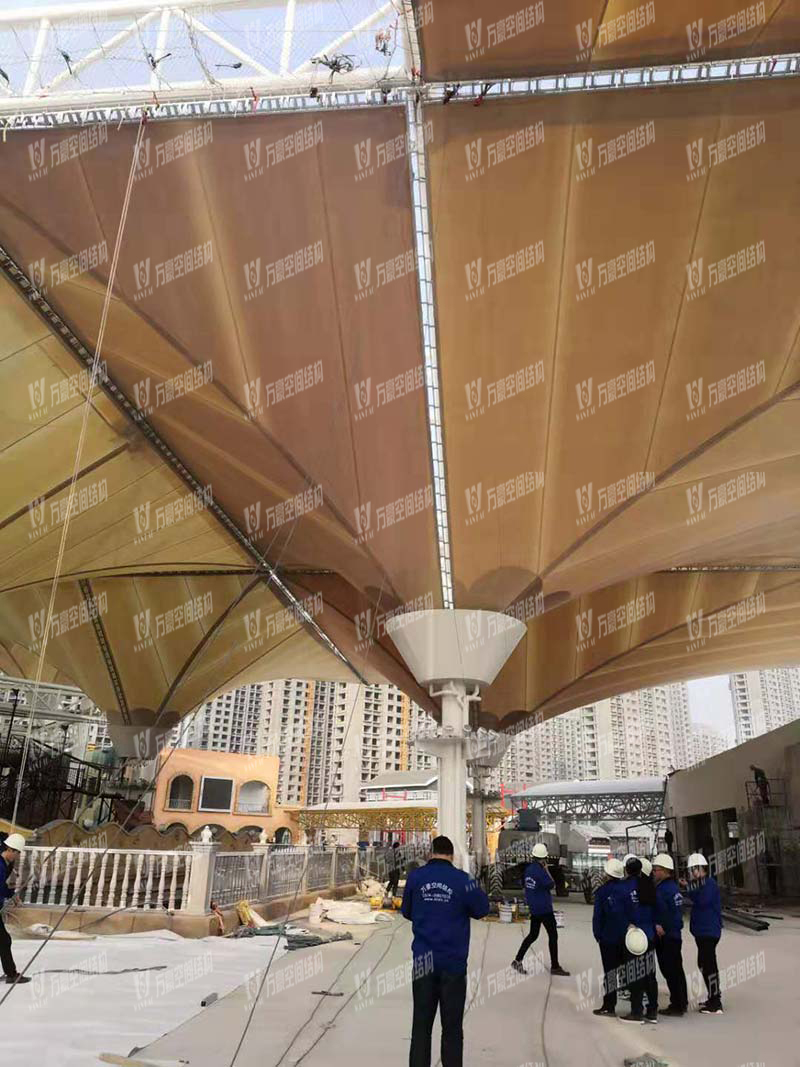 萬豪空間結(jié)構(gòu)重大項目現(xiàn)場學(xué)習(xí)觀摩會