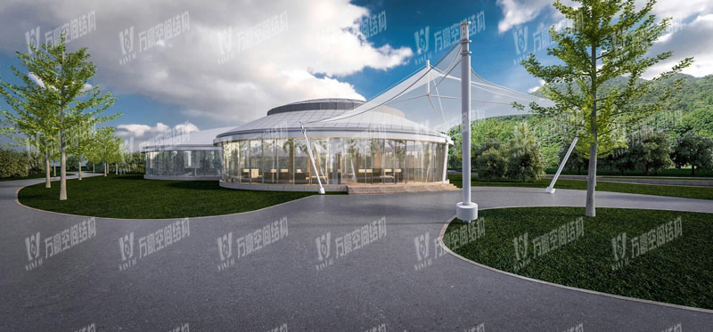 東錢湖宴會(huì)廳ETFE氣枕膜結(jié)構(gòu)項(xiàng)目 東錢湖宴會(huì)廳ETFE氣枕膜結(jié)構(gòu)項(xiàng)目