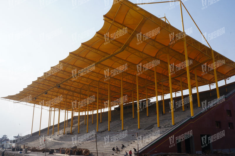 橫店圓明新園花仙湖看臺膜結(jié)構(gòu)項目 橫店圓明新園花仙湖看臺膜結(jié)構(gòu)項目