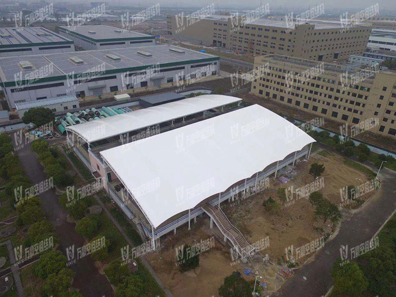 慈溪自來水廠污水池膜結(jié)構(gòu) 慈溪自來水廠污水池膜結(jié)構(gòu)